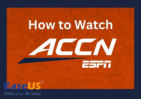 how to watch acc network.